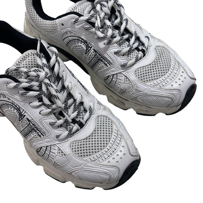 Used DIOR Sneakers Shoes Black White