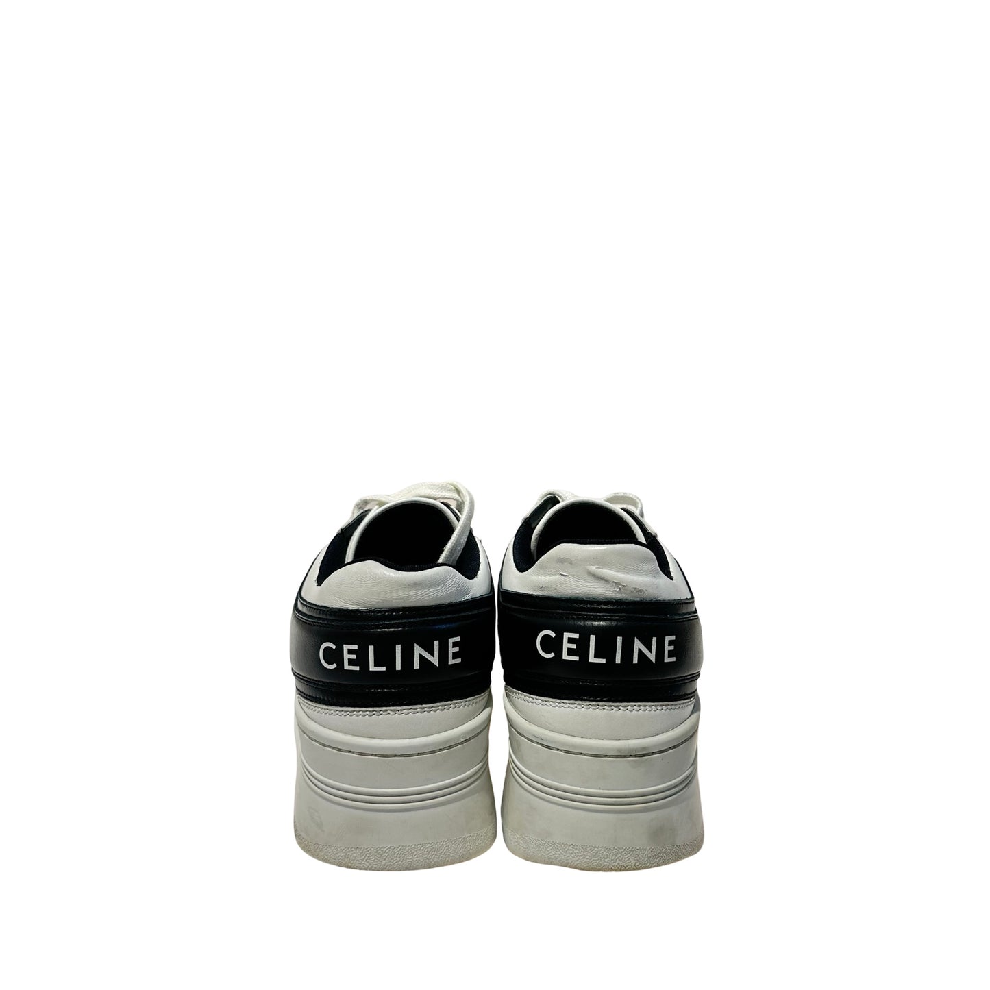 Calfskin BLOCK SNEAKERS WITH WEDGE OUTSOLE Footwear [101432]