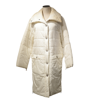 CHANEL WHITE LONG JACKET [20002014]
