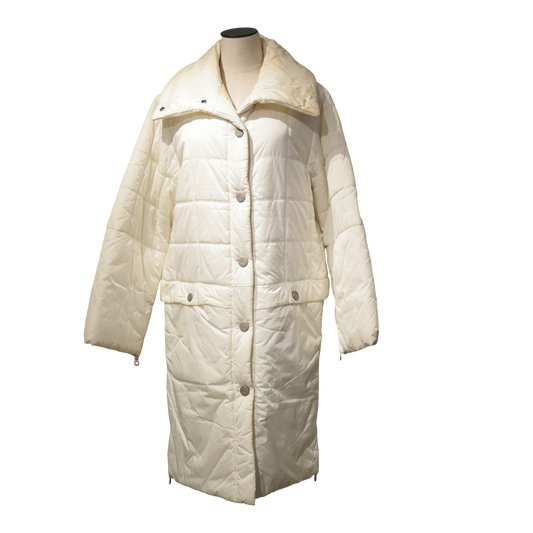 CHANEL WHITE LONG JACKET [20002014]
