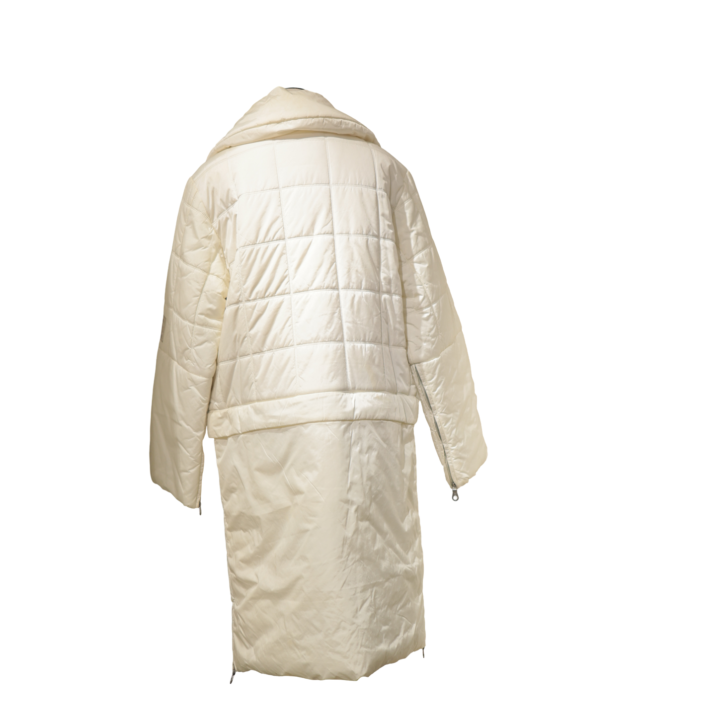 CHANEL WHITE LONG JACKET [20002014]