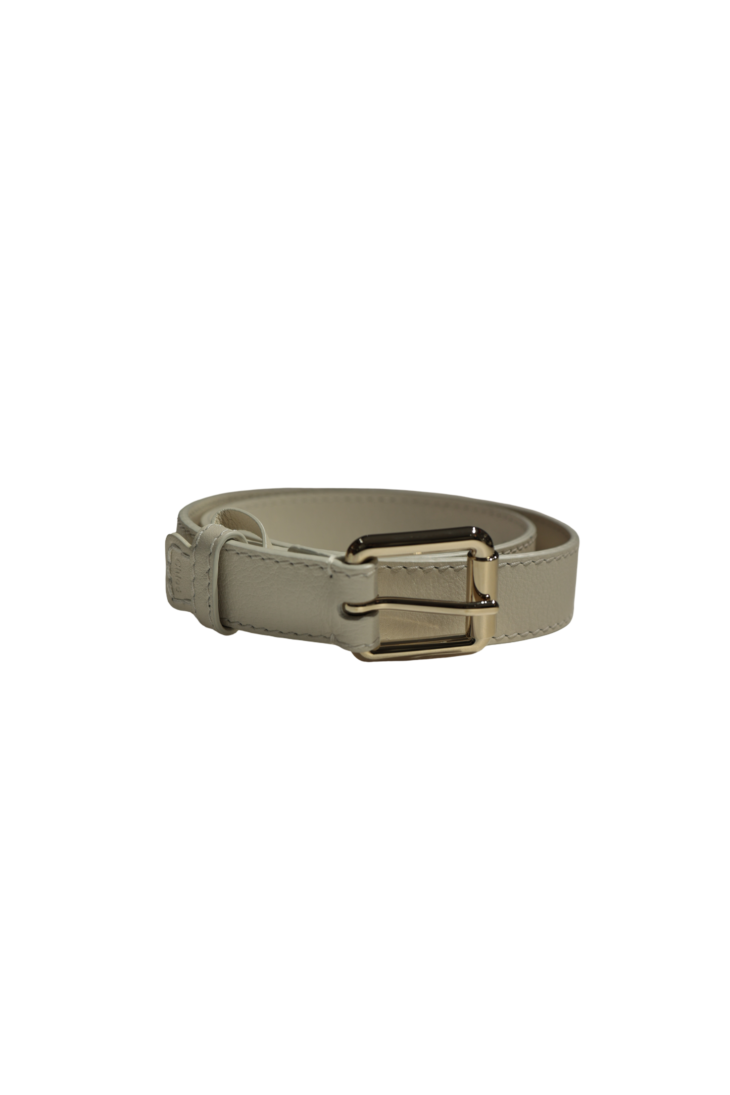 CHLOE EDITH WHITE GHW BELT [3000514]
