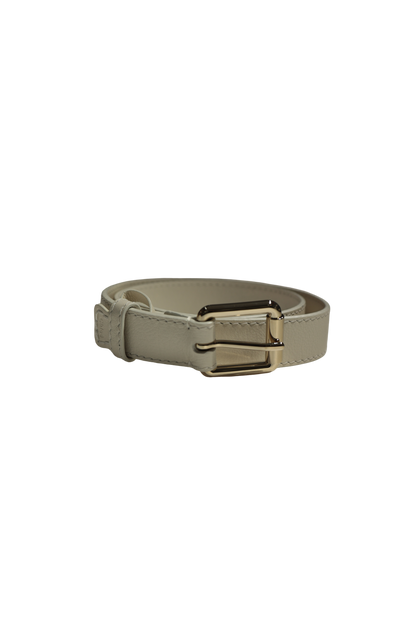 CHLOE EDITH WHITE GHW BELT [3000514]