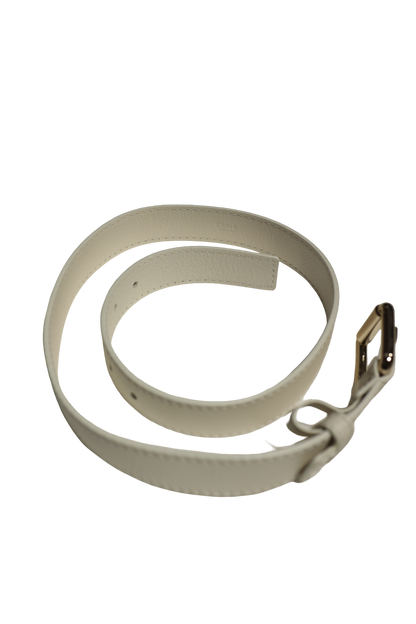 CHLOE EDITH WHITE GHW BELT [3000514]