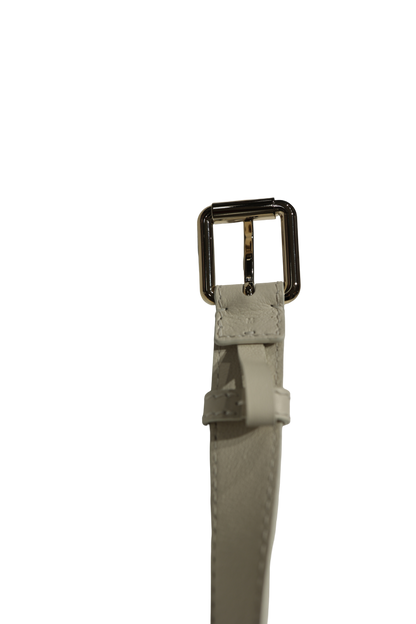 CHLOE EDITH WHITE GHW BELT [3000514]