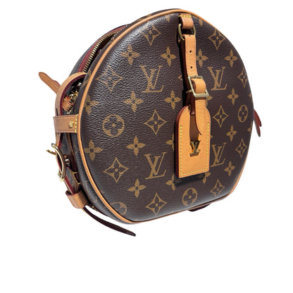 Used LOUIS VUITTON Boîte Chapeau Souple Cross Body Bag Brown