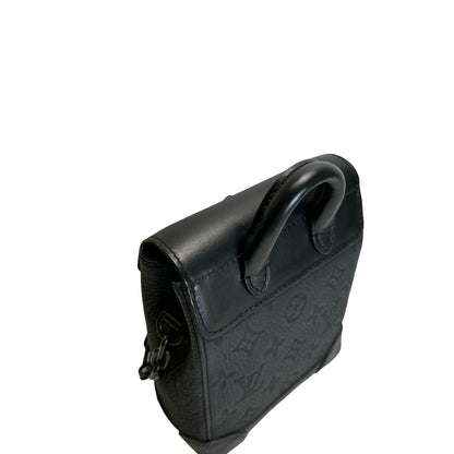 Used LOUIS VUITTON Monogram Leather Shoulder bag Backpack Black
