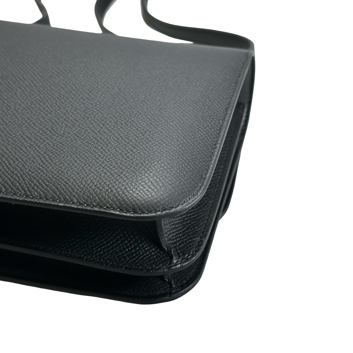 Brand New HERMES Epsom Constance Handbags Black PHW