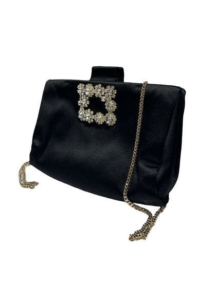 Used ROGER VIVIER Clutch Clothes Black