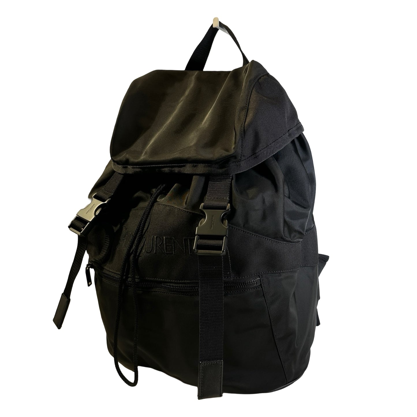 Used SAINT LAURENT Nylon Backpack Black