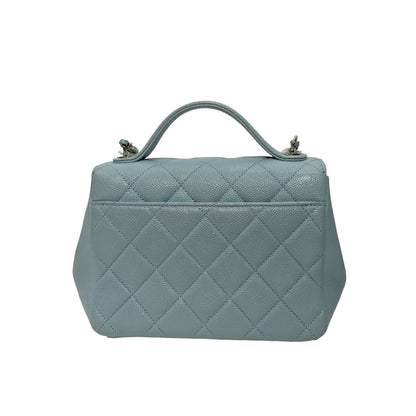 CHANEL AFFINITY BLUE GHW CAVIAR CHAIN SHOULDER BAG [3001753]