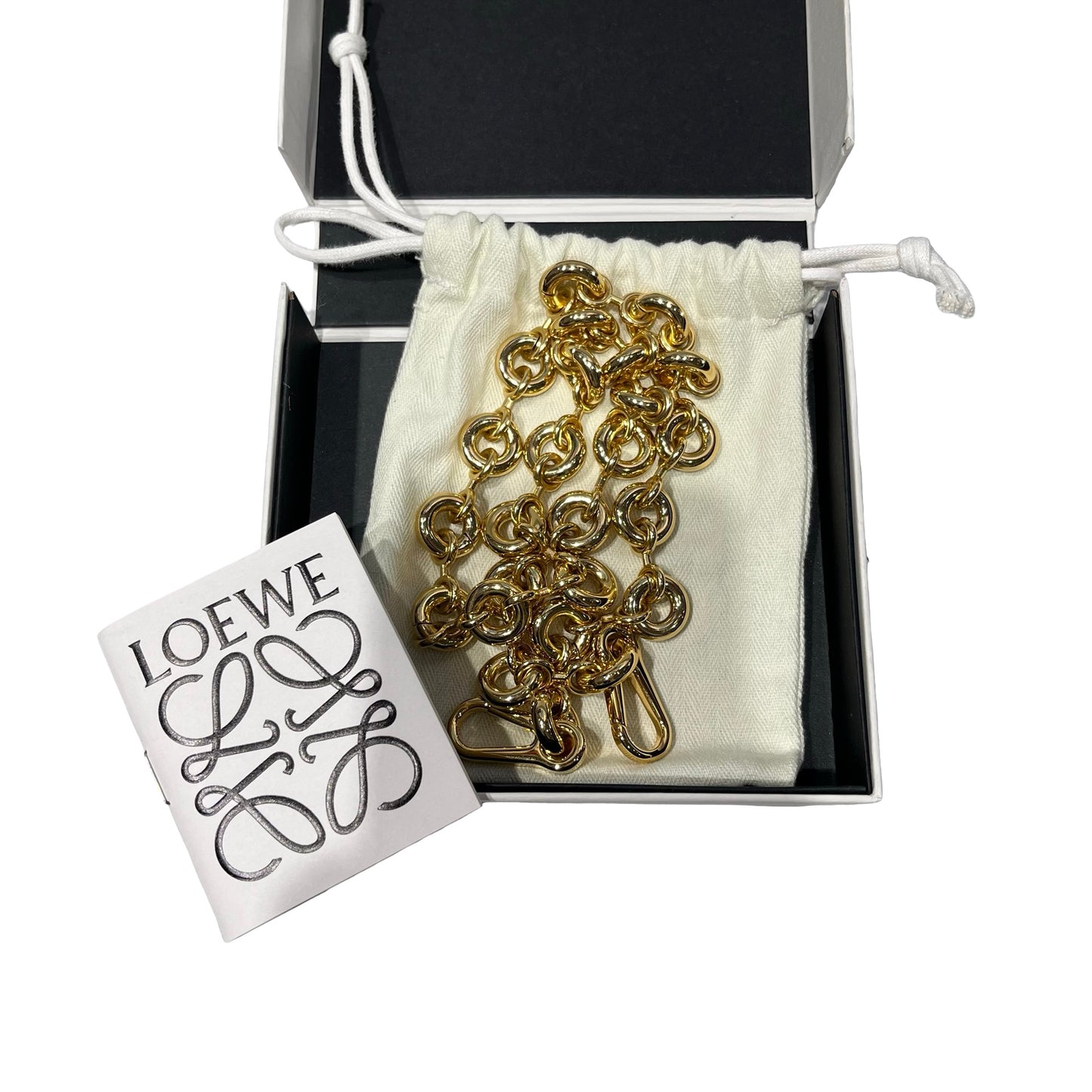 Used LOEWE Strap Accessories GHW