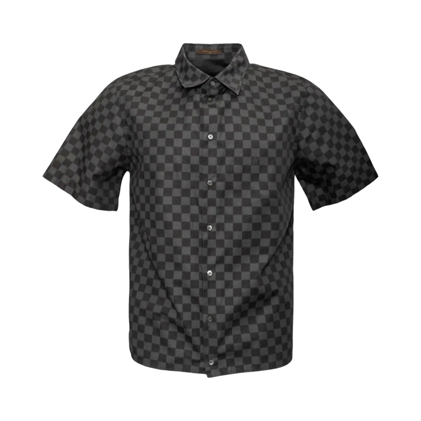 LV DAMIER EBENE SHORT-SLEEVED SHIRT [20000289]