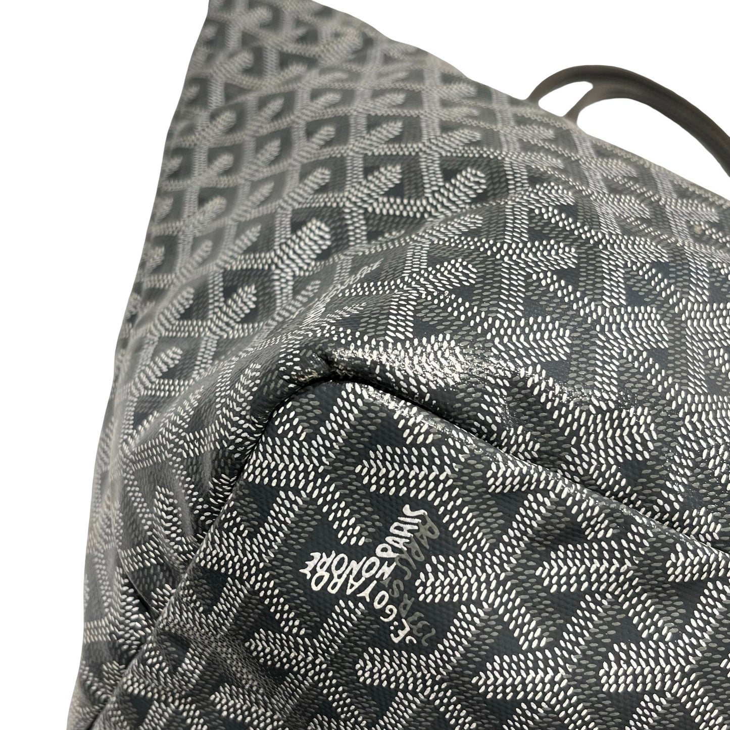Used Goyard Canvas Tote PM Tote Bag Gray