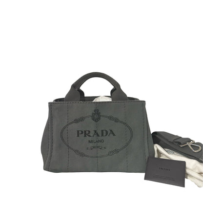 PRADA CANAPA TWO WAY SHOULDER BAG [20000087]