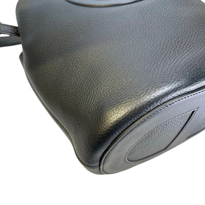 HERMES Clemence Swift In the Loop Bucket Bag Black GHW