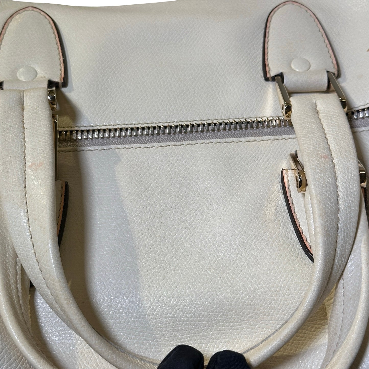 Condition VALEXTRA Calfskin Leather Holdall Color