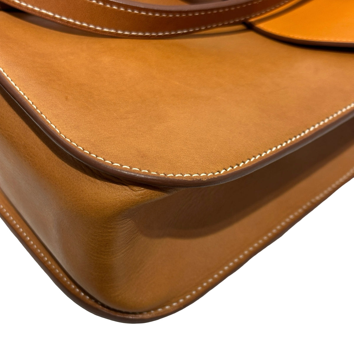 Used HERMES Barenia Calfskin Halzan 31 Handbag Barenia PHW