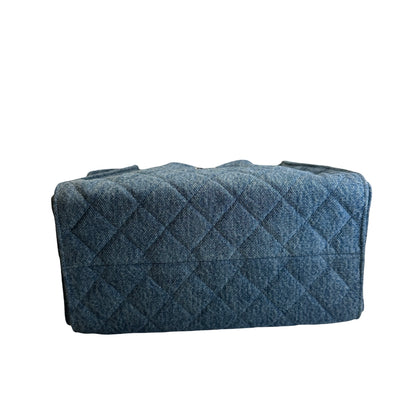 Brand New CHANEL Denim Denim Bag Handbag Blue