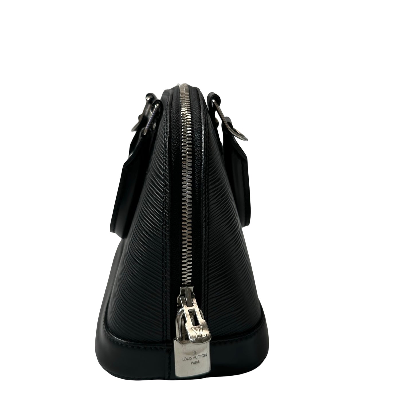 Used Louis Vuitton Epi Leather Alma BB Shoulder Bag Black PHW