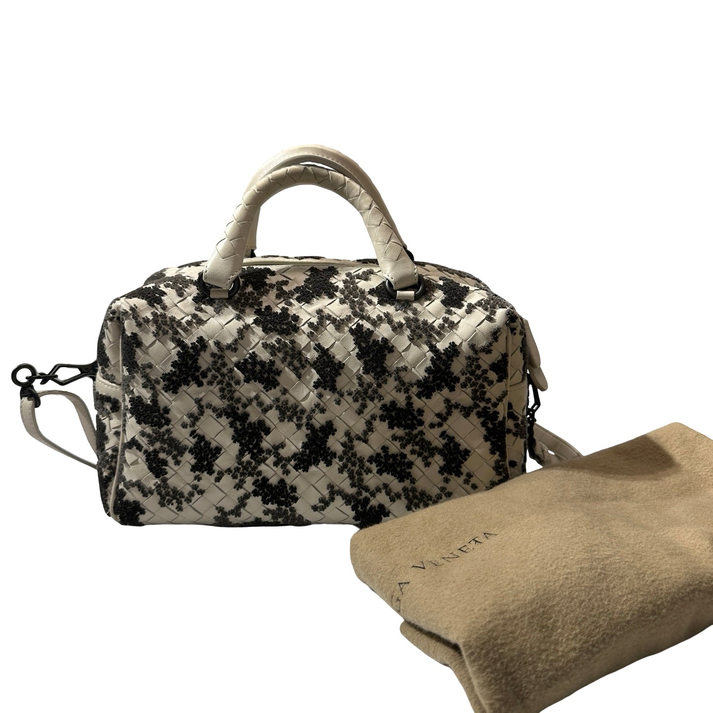 Used Bottega Veneta 2 Way Shoulder Shoulder Bag White