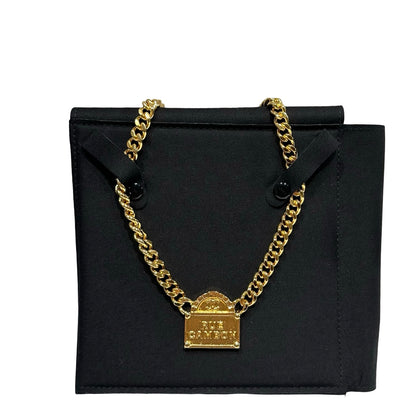 Unused CHANEL Necklace Gold