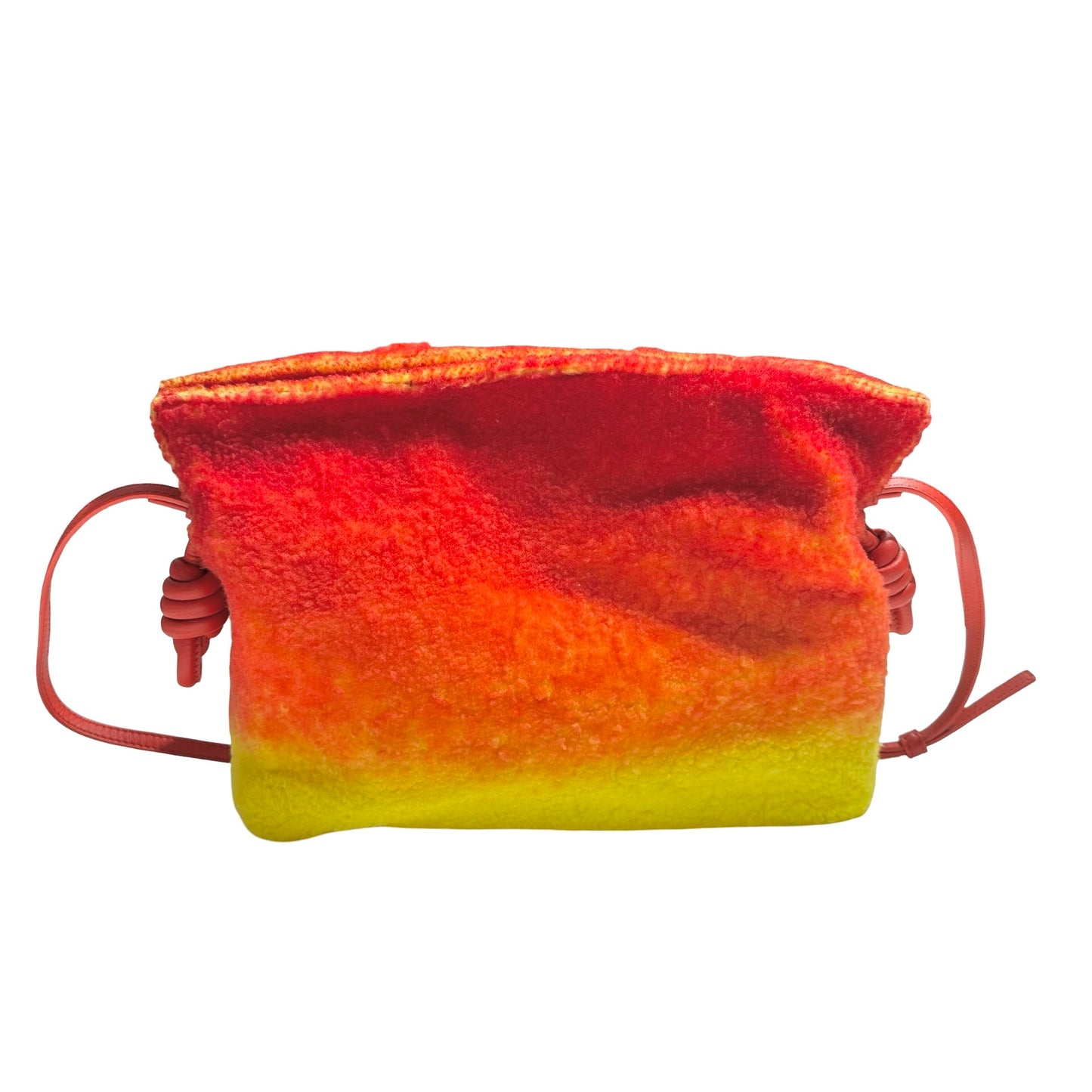 LOEWE X HOWL'S MOVING CASTLE CALCIFER SHEARLING FLAMENCO [20004216]
