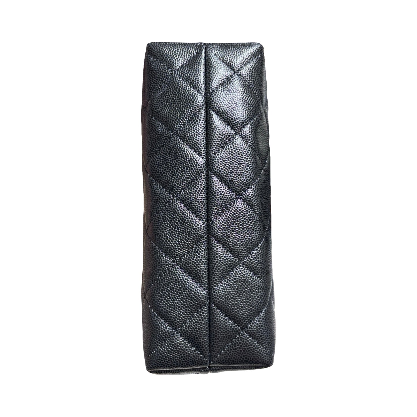 CHANEL 24A HOBO WITH HANDLE BLACK CAVIAR GHW [3000606]