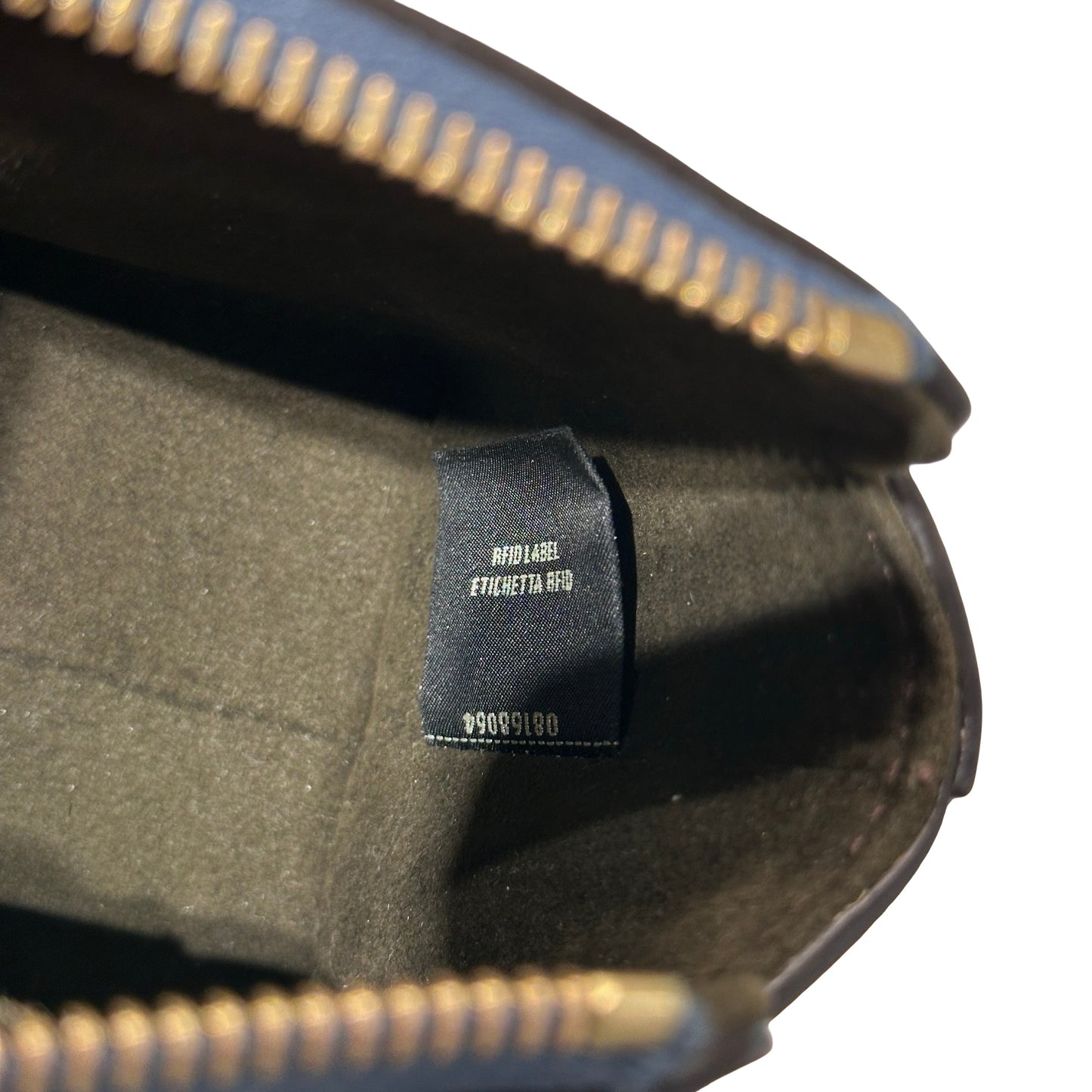 Used FENDI Leather By The Way Handbag Blue GHW