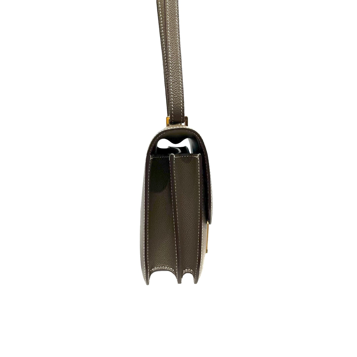 Used HERMES Epsom Constance Cross body bag Etoupe
