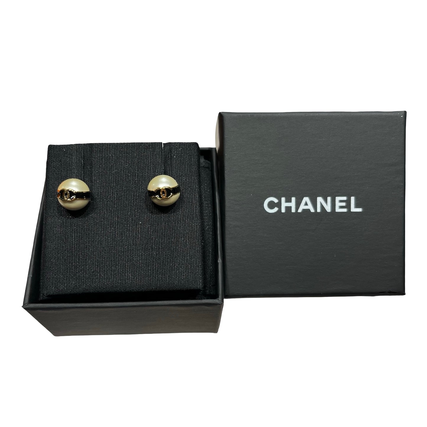 CHANEL Earrings Gold
