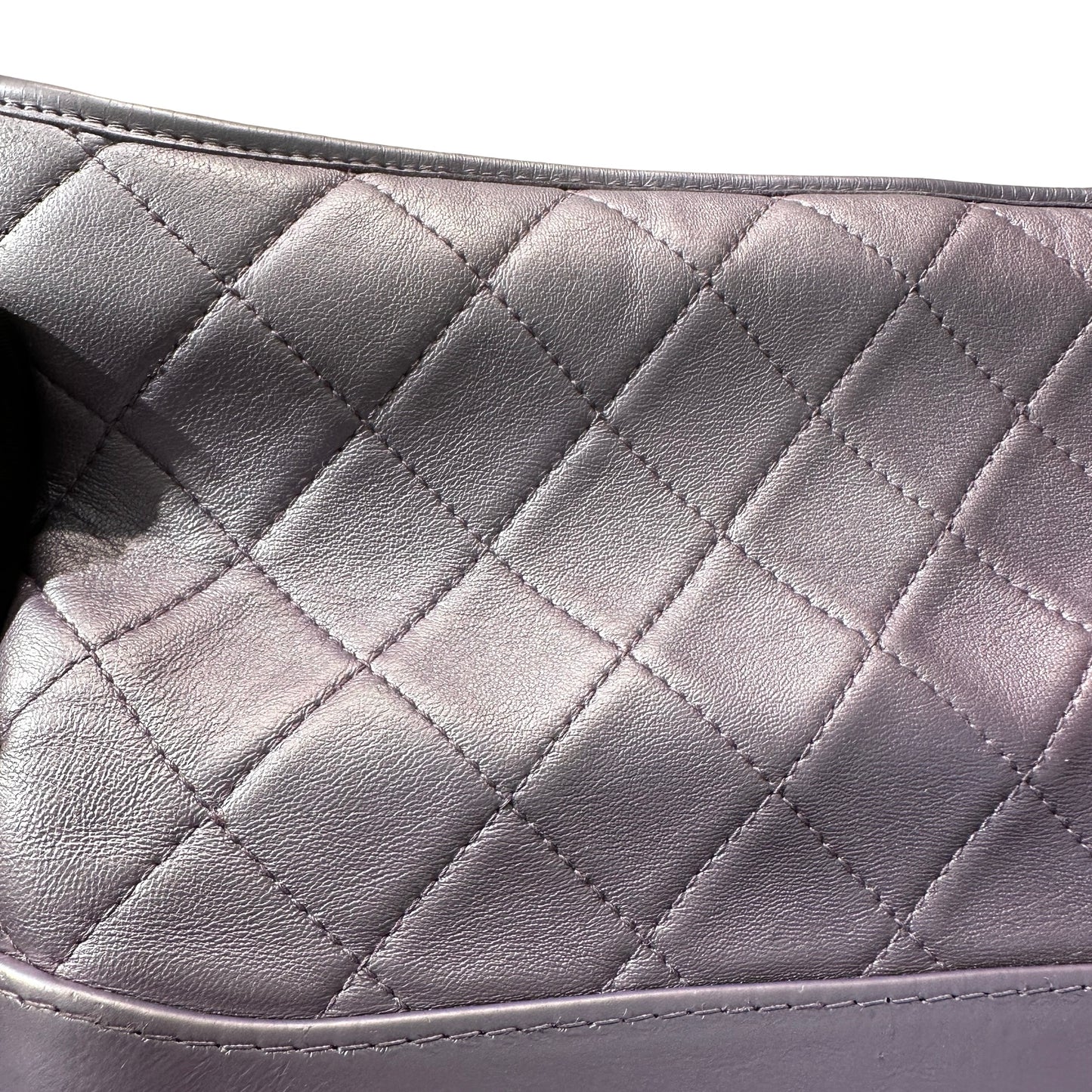 Used CHANEL Gabrielle Shoulder Bag Light purple Rainble HW