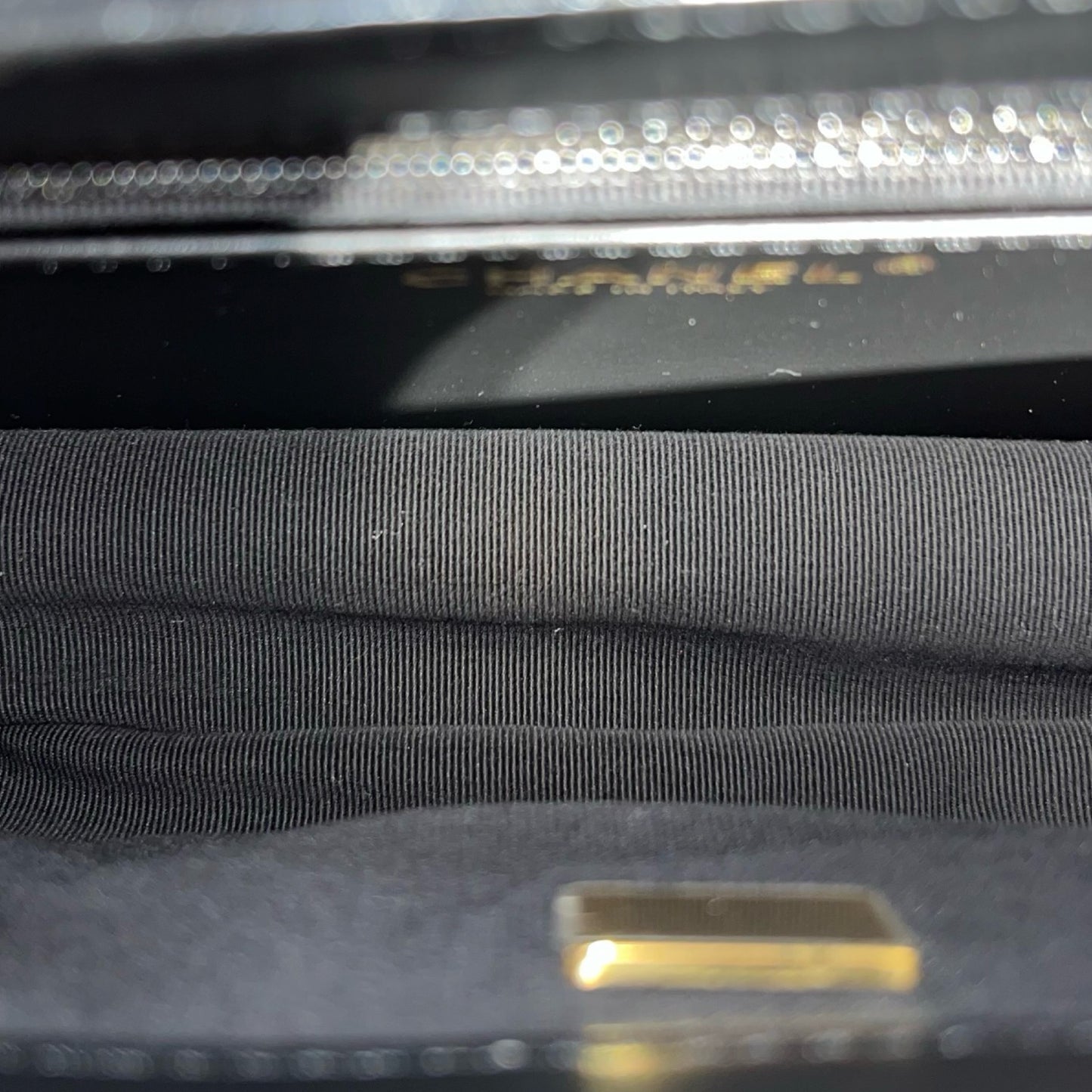 Chanel Classic Flap Shoulder Bag Black GHW