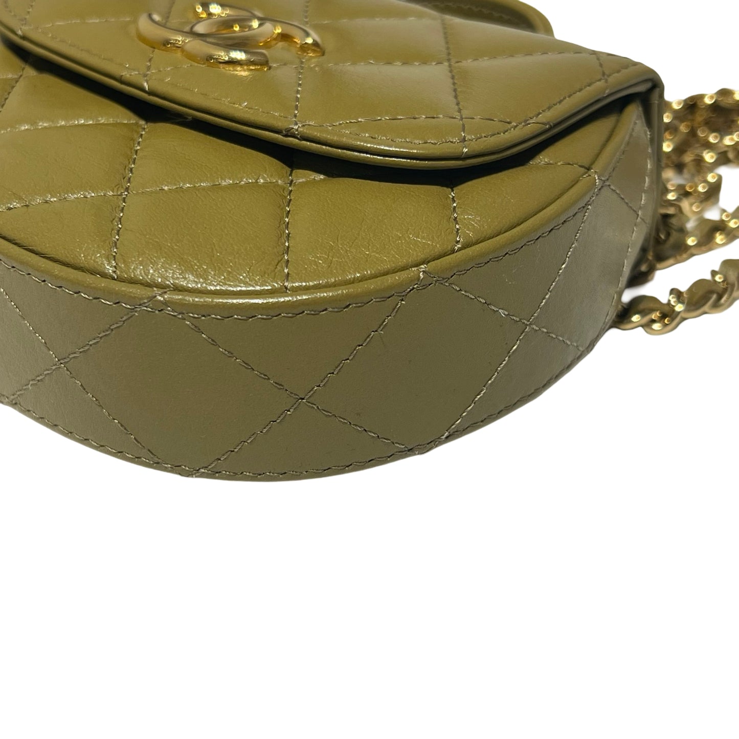 Matelasse Quilted Lambskin Small leather goods Cross Body Bag [101485]