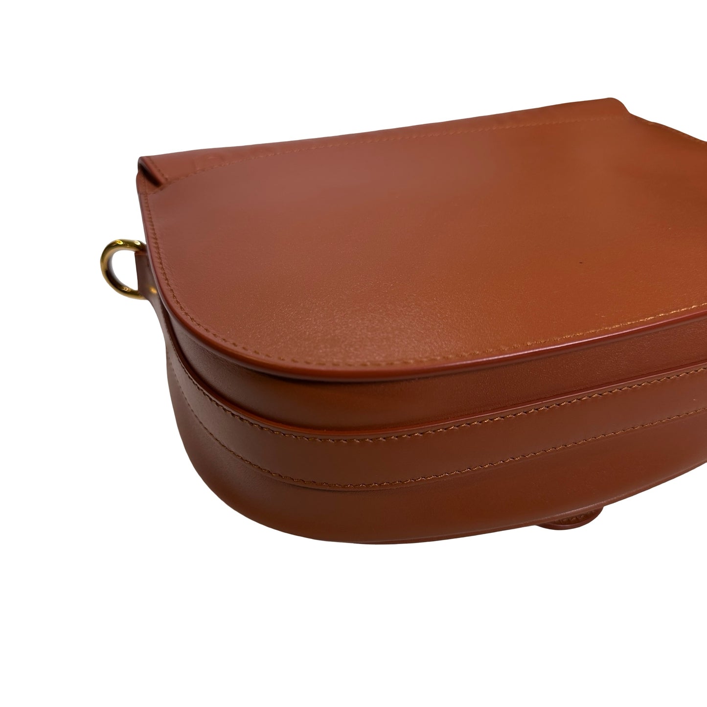 Used DIOR Calfskin Bobby Crossbody Bag Brown