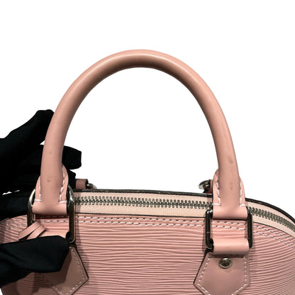 Used LOUIS VUITTON Epi Leather Alma BB Two Way Shoulder Bag Pink GHW