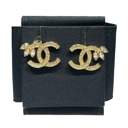 Used CHANEL Earrings Accessories GHW