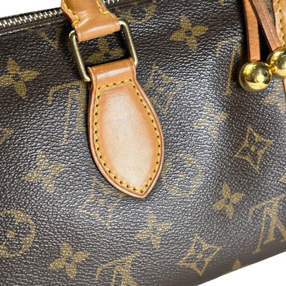 Used LOUIS VUITTON Monogram Canvas Popincourt Handbag Brown