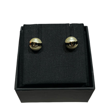 CHANEL Earrings Gold