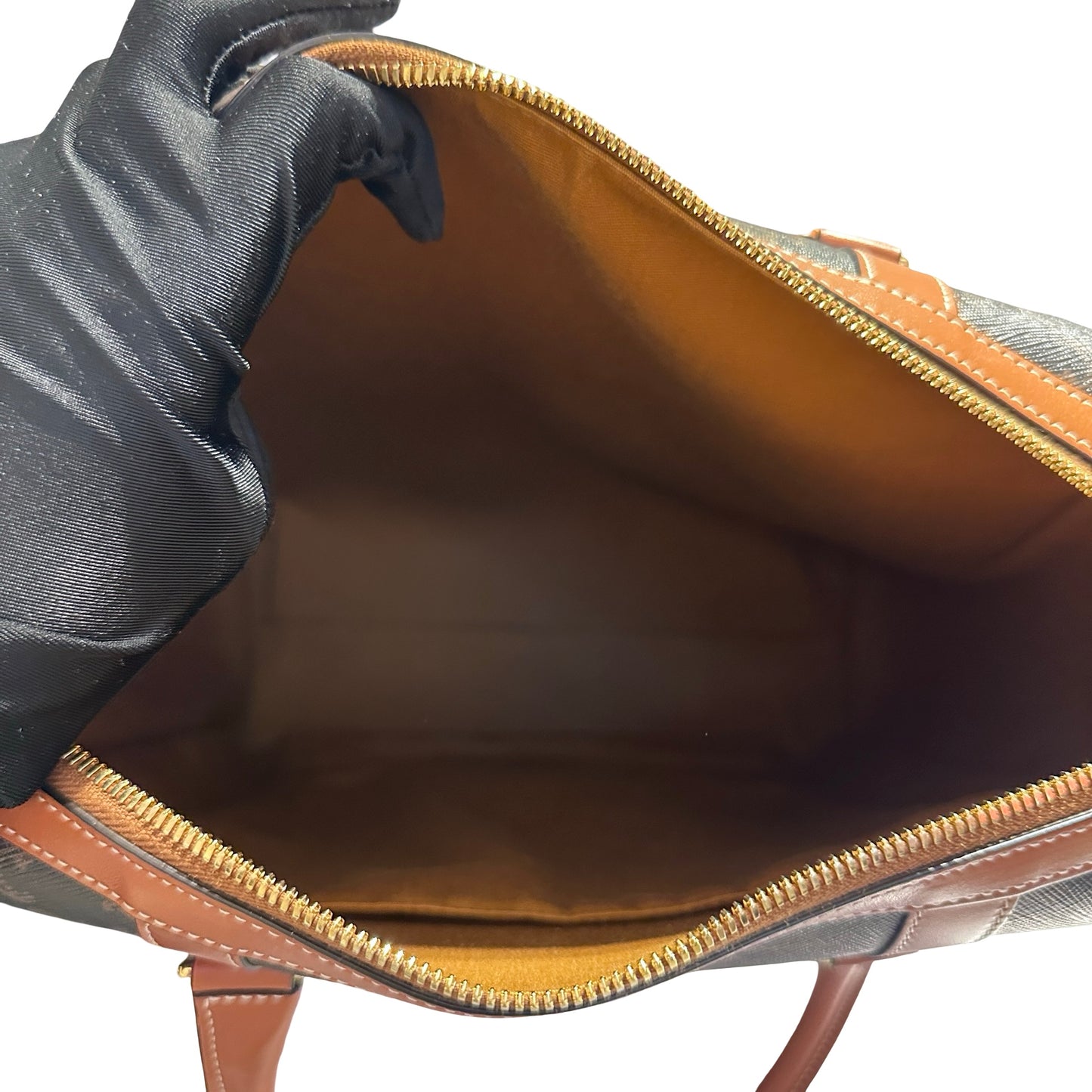 Used CELINE Handbag Brown GHW