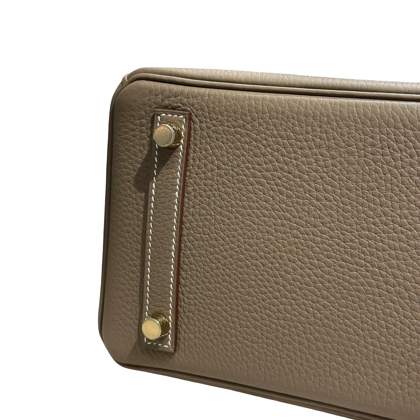 Brand New HERMES Togo Birkin Handbag Etoupe