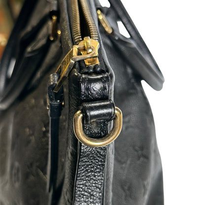 LOUIS VUITTON Monogram Mazarine Tote Bag Black GHW