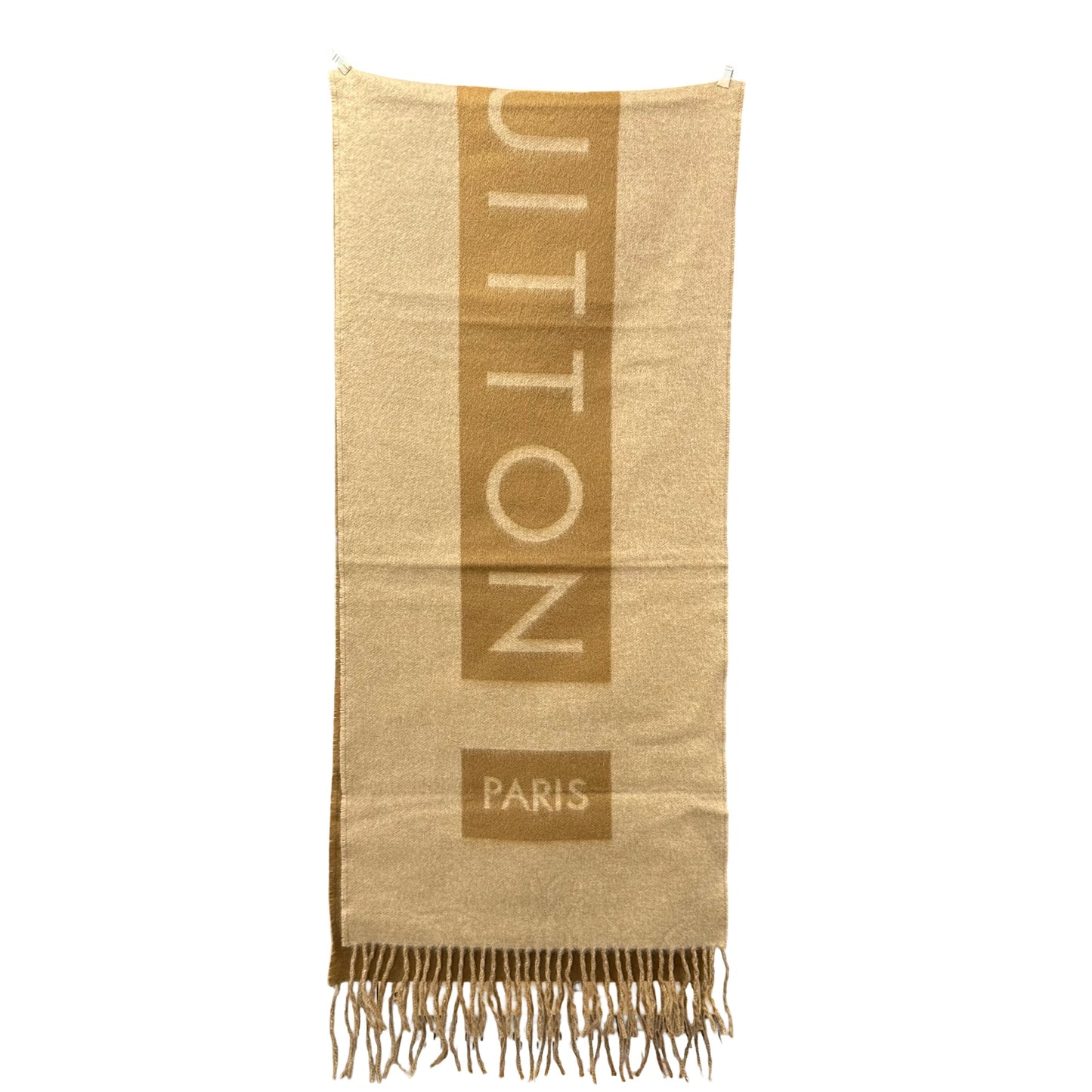 LV CASHMERE SCARF BROWN [3001208]