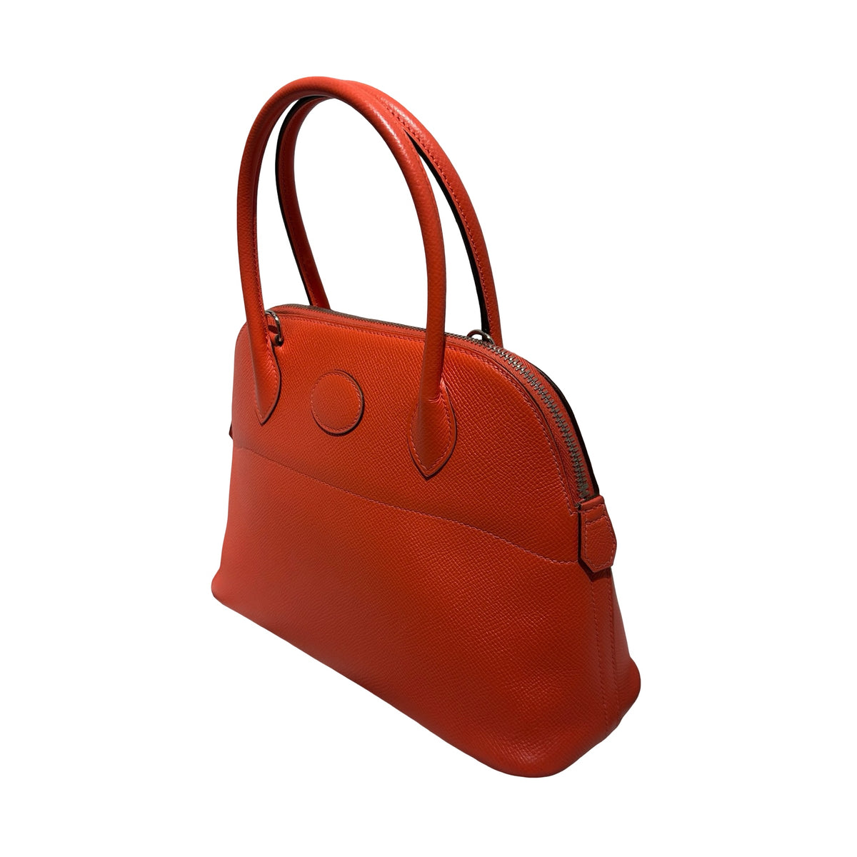 Used HERMES Epsom Bolide 27 Handbag T5 Rose Jaipur PHW