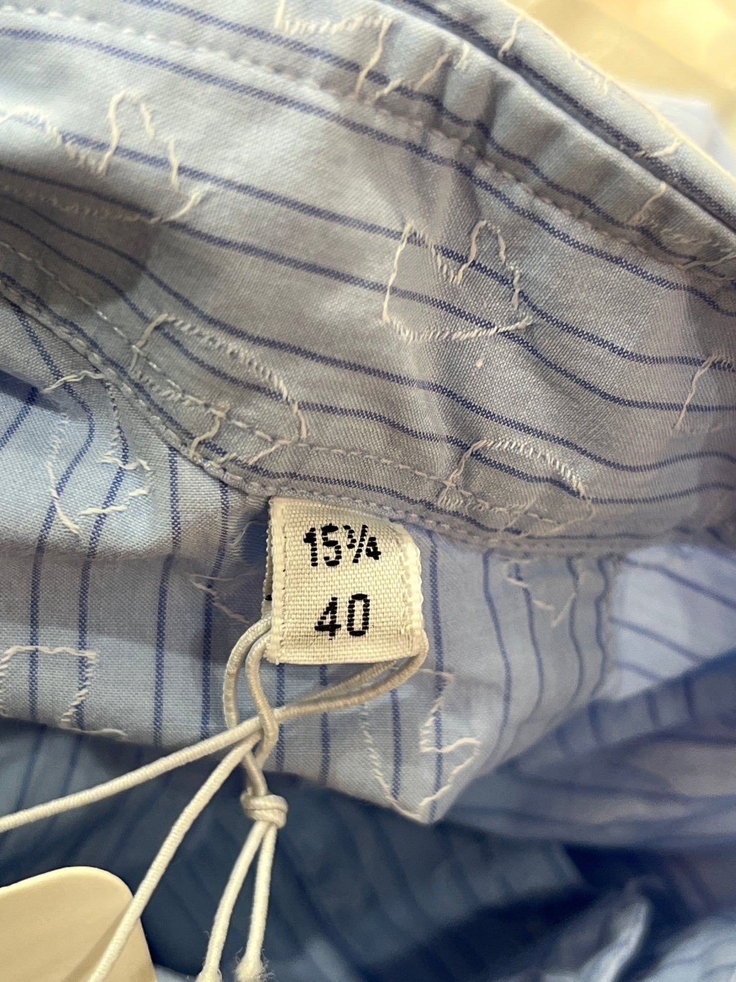 HERMES EMBROIDERED LIGHT BLUE SHIRT [20000286]
