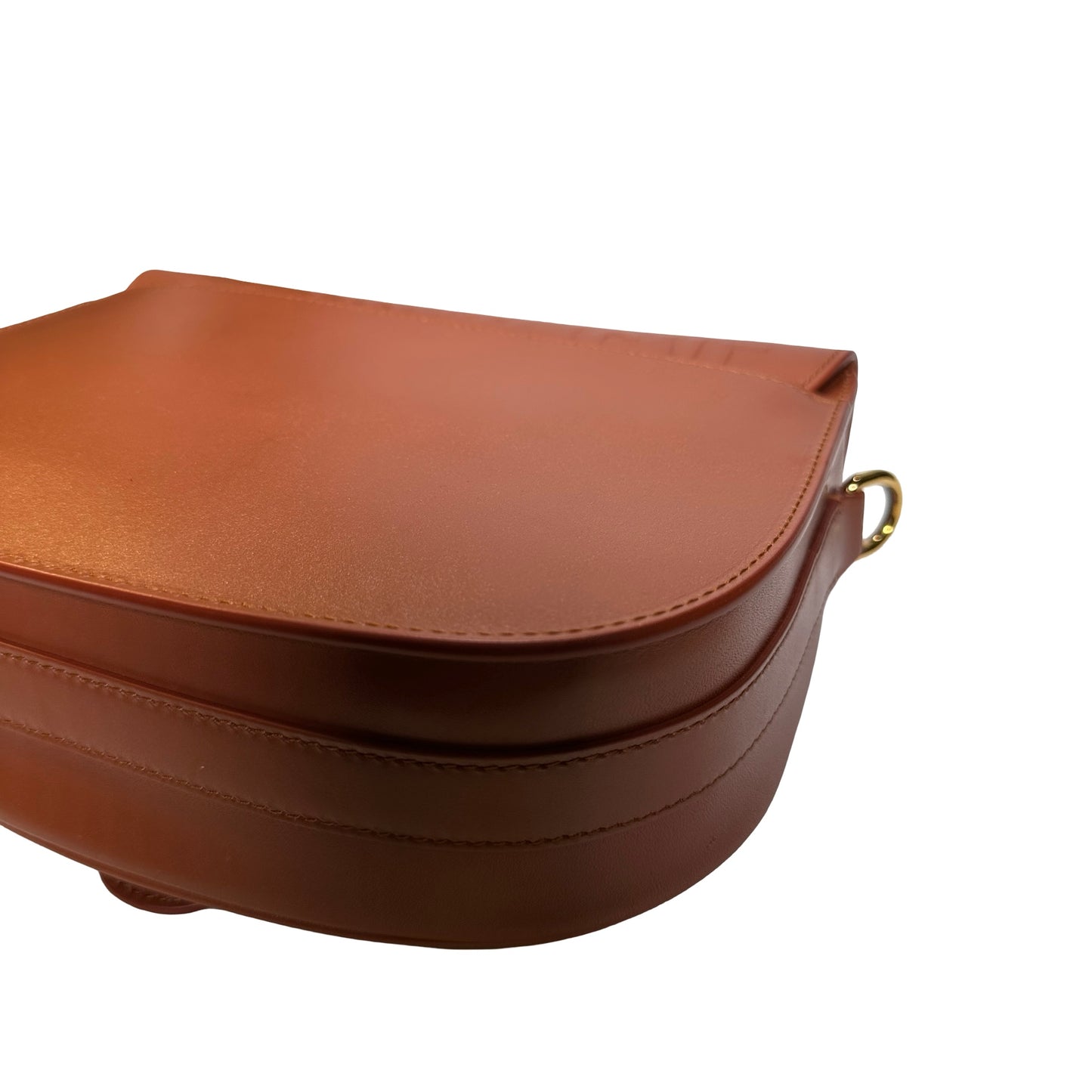 Used DIOR Calfskin Bobby Crossbody Bag Brown