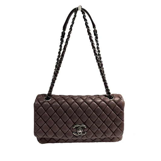 CHANEL CHAIN SHOULDER BAG PURPLE [3000789]