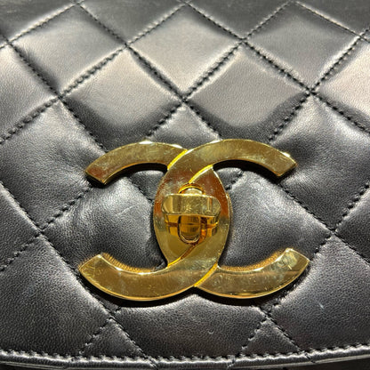 Used CHANEL Backpack Black
