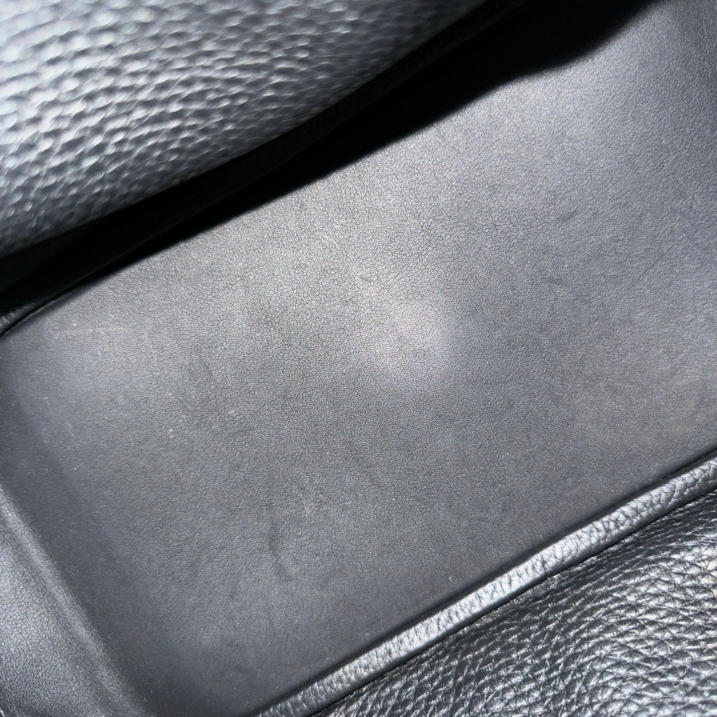 Used Hermès TC Shoulder Bag Black GHW