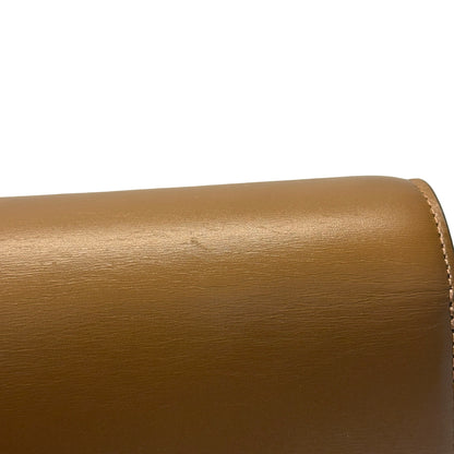 Used CÉLINE Teen Box Cross Body Brown GHW Cross Body Bag